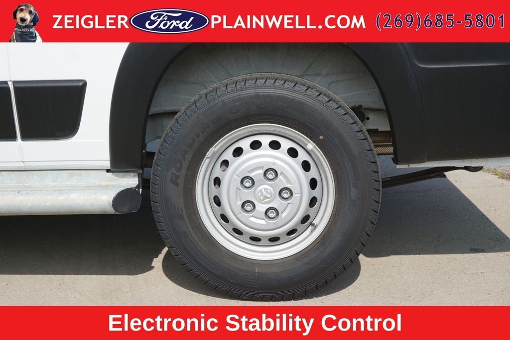 2025 RAM ProMaster 2500 Base 136" WHEEL BASE - LOW ROOF WORK VAN - REAR CAMER