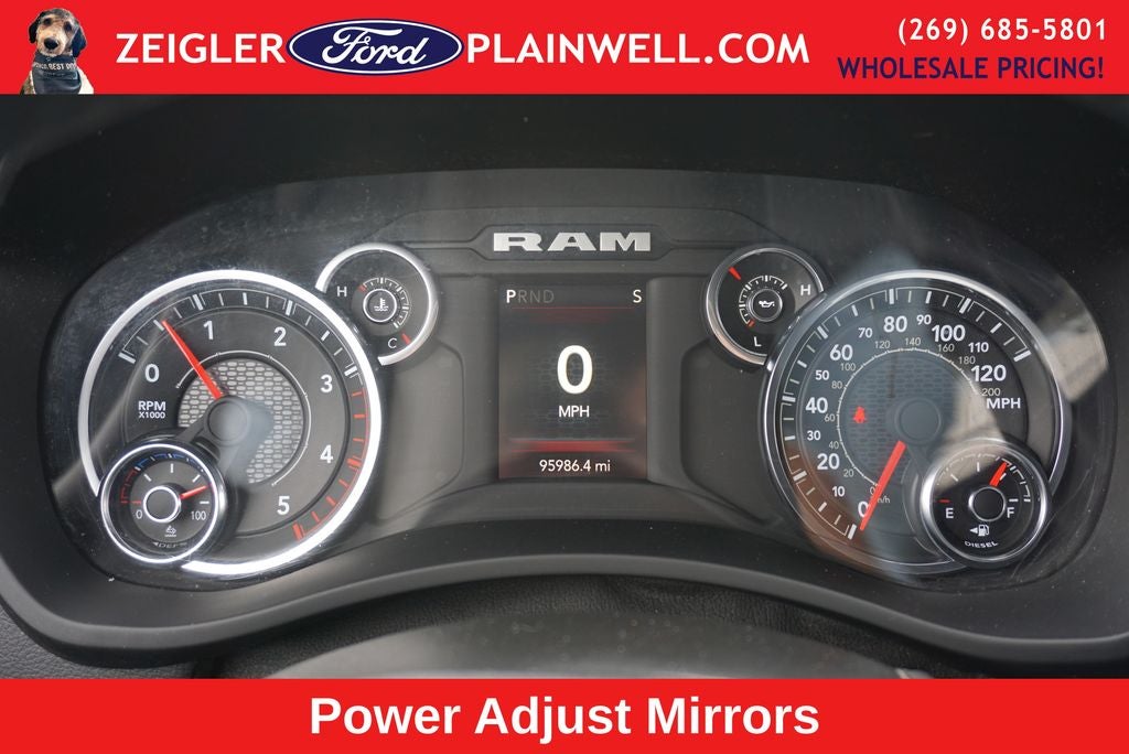 2024 RAM 2500 Big Horn Crew Cab Cummings Diesel 4x4 Off Road Pkg Cold Wea