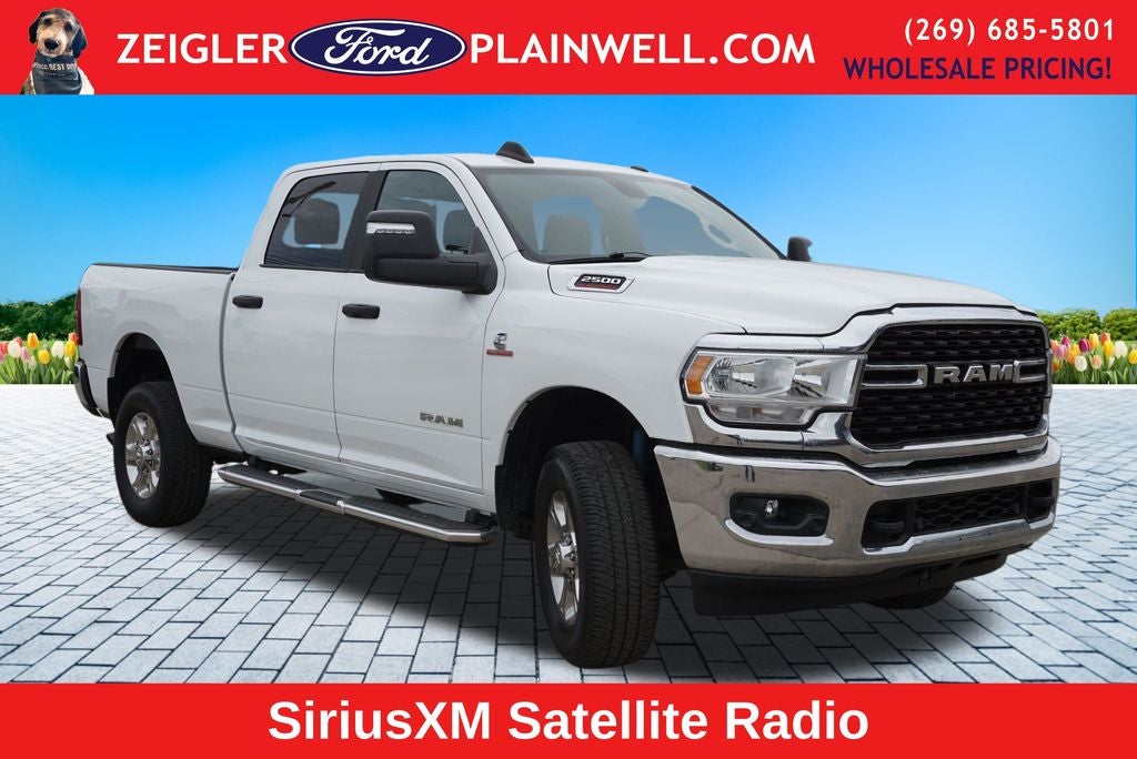 2024 RAM 2500 Big Horn Crew Cab Cummings Diesel 4x4 Off Road Pkg Cold Wea