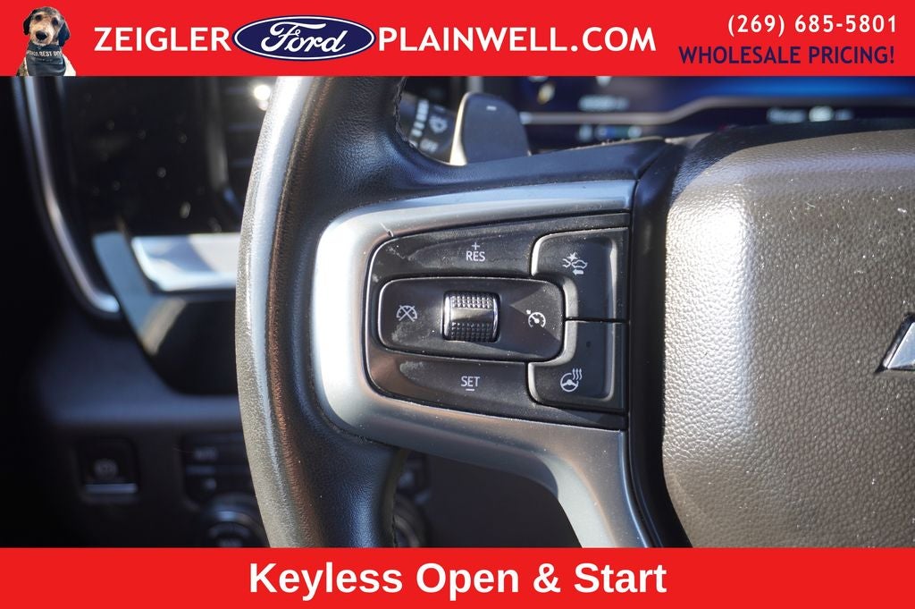 2023 Chevrolet Silverado 1500 LT Trail Boss Z71 OFF ROAD CREW CAB 4x4 Black Edition EcoTec3 5.