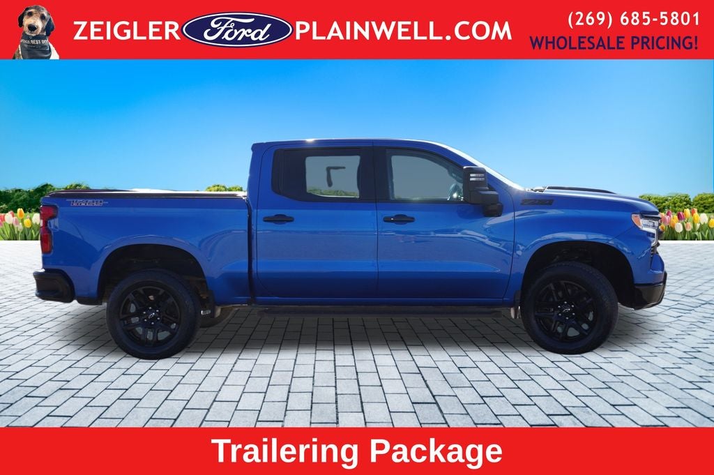 2023 Chevrolet Silverado 1500 LT Trail Boss Z71 OFF ROAD CREW CAB 4x4 Black Edition EcoTec3 5.