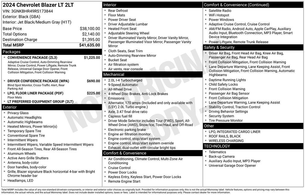 2024 Chevrolet Blazer LT