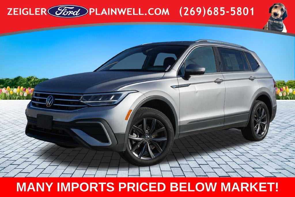2023 Volkswagen Tiguan 2.0T SE AWD PANORAMIC ROOF HEATED LEATHER