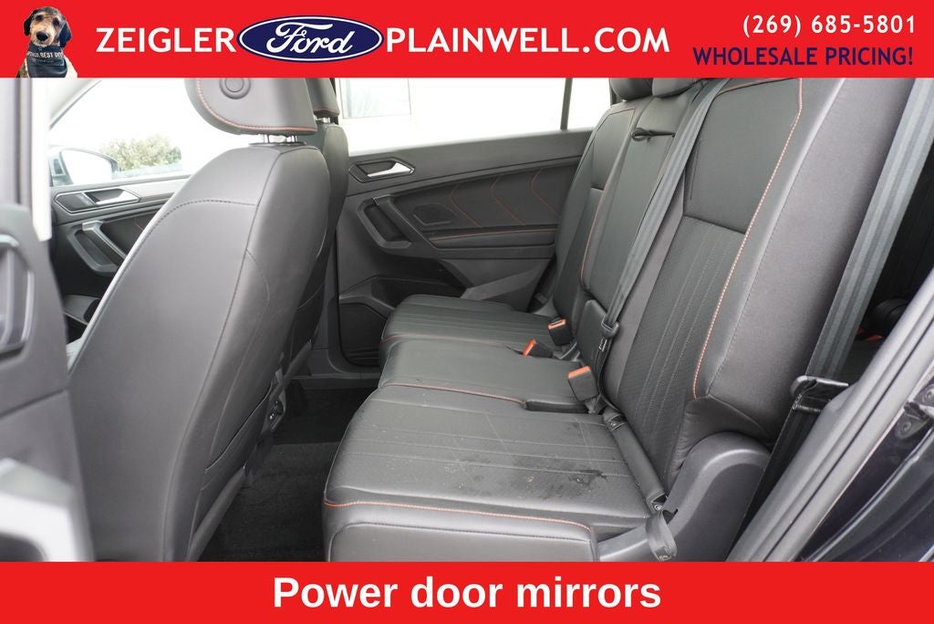 2024 Volkswagen Tiguan 2.0T Wolfsburg Edition Panoramic Moonroof Heated Leather Rear Camera 3rd