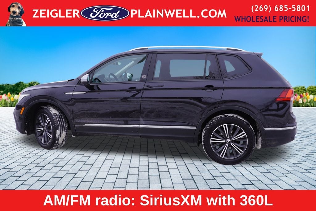 2024 Volkswagen Tiguan 2.0T Wolfsburg Edition Panoramic Moonroof Heated Leather Rear Camera 3rd