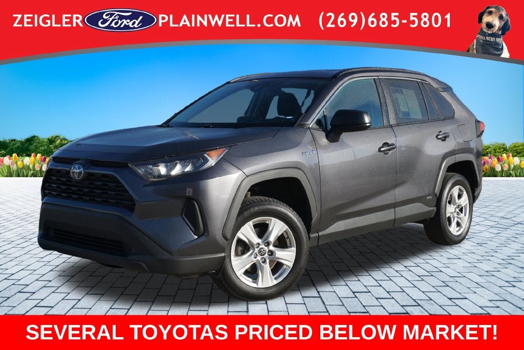 2021 Toyota RAV4 Hybrid LE AWD HYBRID REAR CAMERA