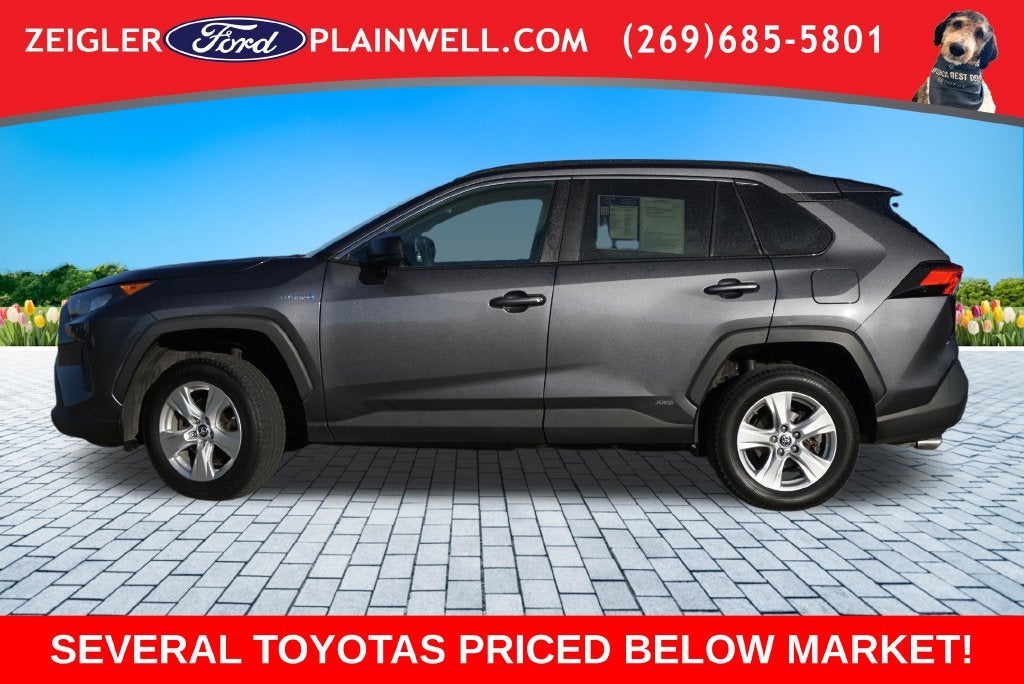 2021 Toyota RAV4 Hybrid LE AWD HYBRID REAR CAMERA