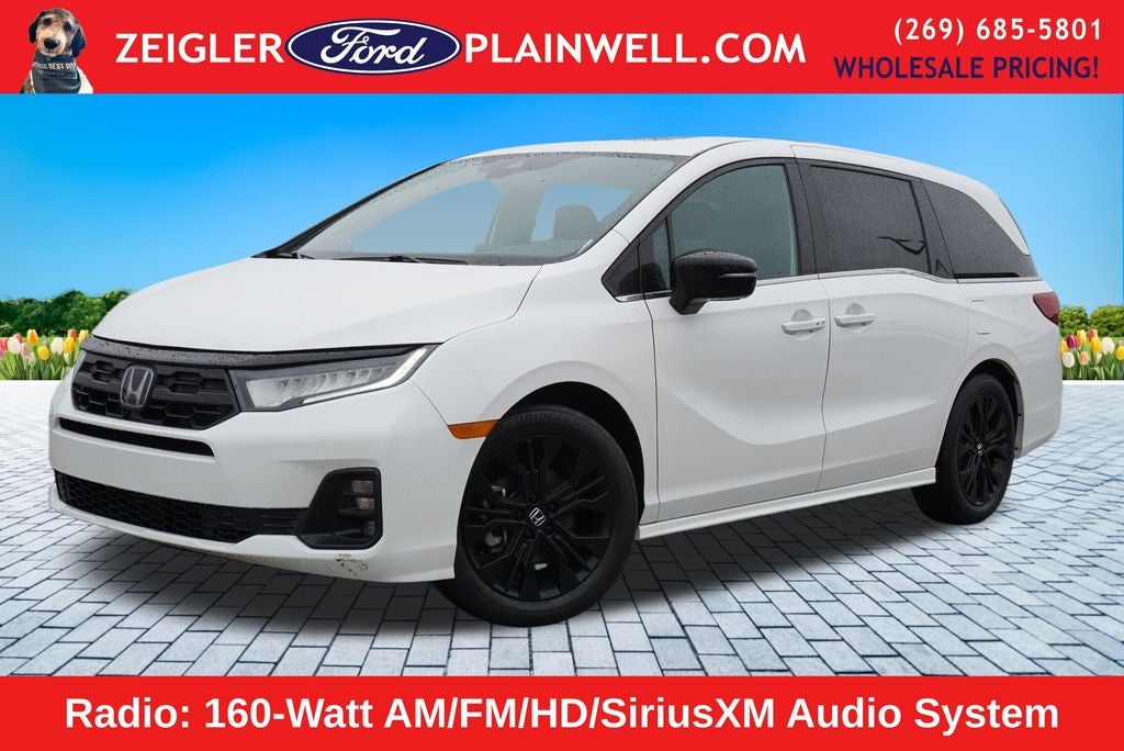 2025 Honda Odyssey Sport-L Sport L Black Edition Power Moonroof Leather Multi