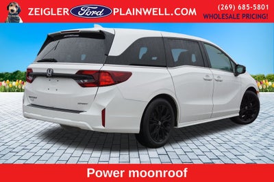 2025 Honda Odyssey Sport-L Sport L Black Edition Power Moonroof Leather Multi