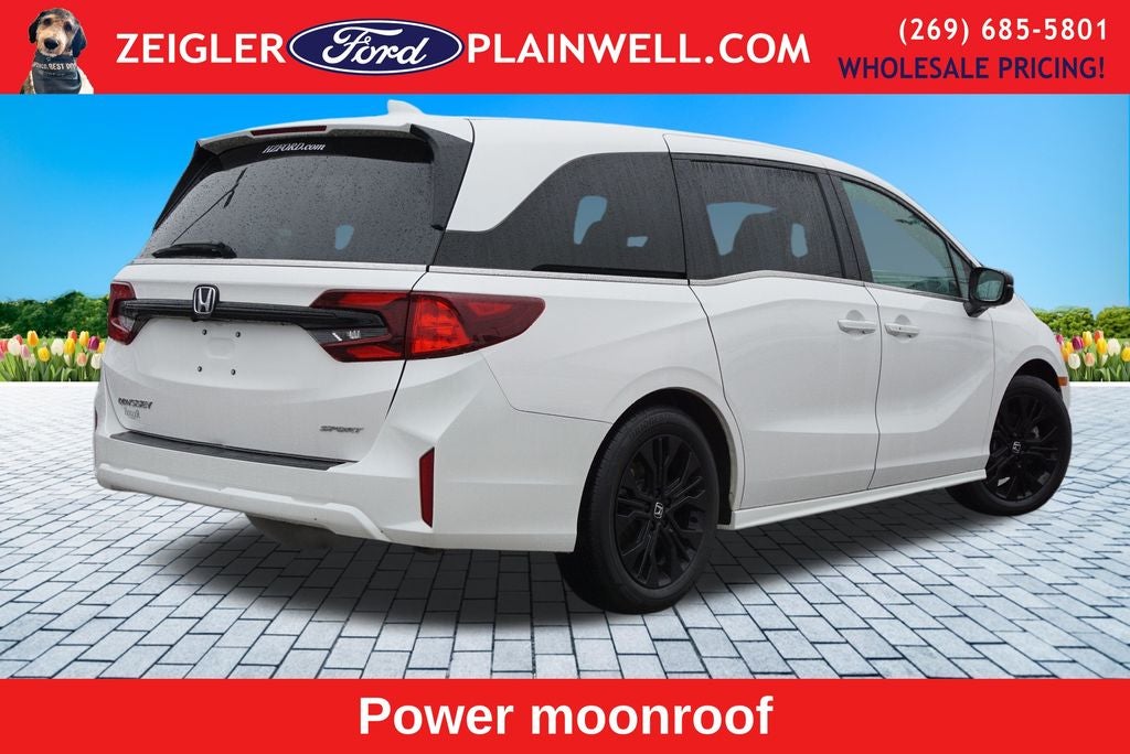 2025 Honda Odyssey Sport-L Sport L Black Edition Power Moonroof Leather Multi