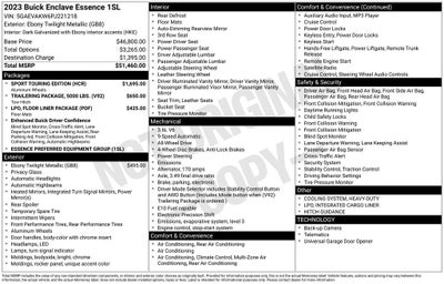 2023 Buick Enclave Essence