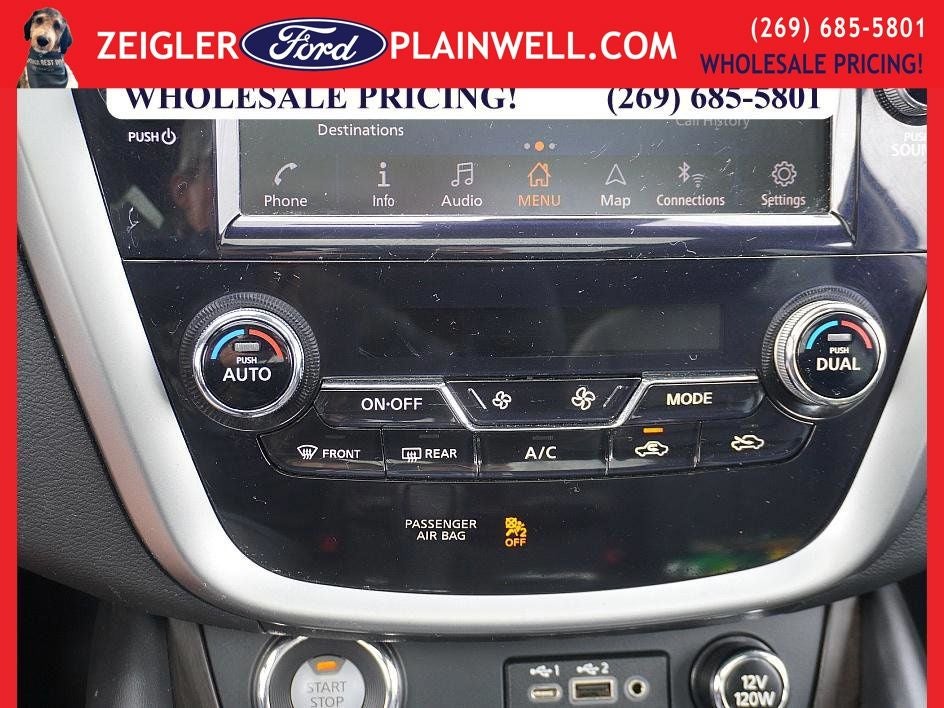 2023 Nissan Murano Platinum AWD V6 PANORAMIC ROOF HEATED & COOLED LEATHER