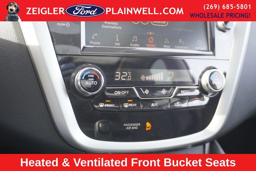 2021 Nissan Murano Platinum AWD HEATED LEATHER POWERMOONROOF REAR CAMERA