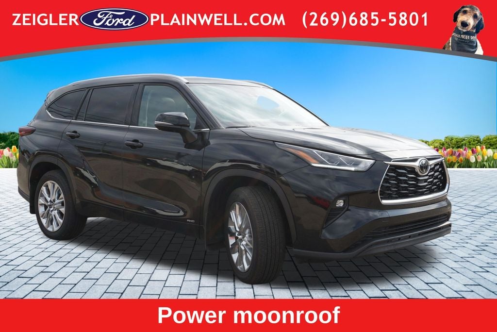 2026 Toyota Highlander Hybrid Limited POWER MOONROOF NAV HEATED LEATHER 20's