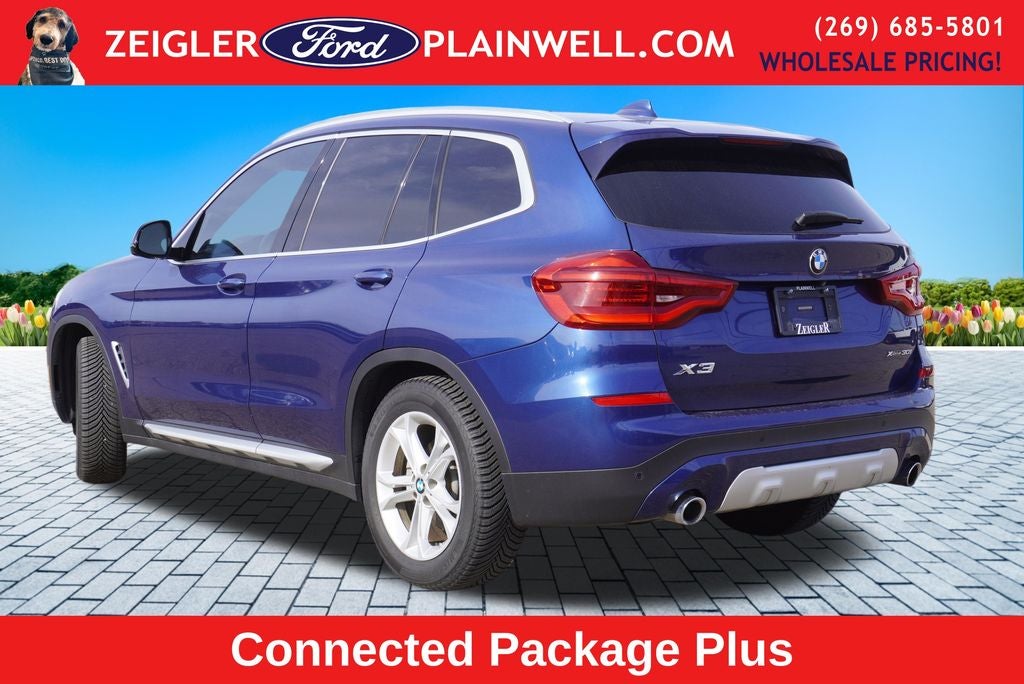 2020 BMW X3 xDrive30i AWD Panoramic Moonroof Navigation Heated Leather