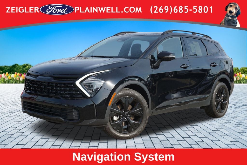 2025 Kia Sportage X-Line AWD Premium Pkg Panoramic Roof Rear Camera