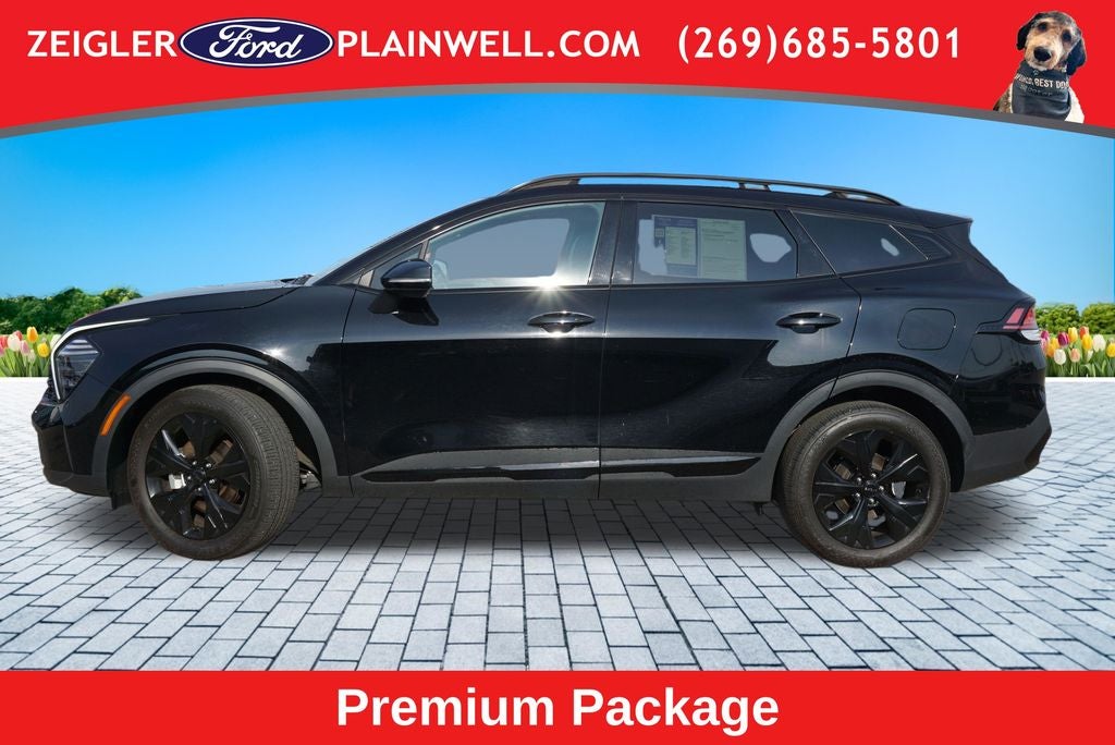 2025 Kia Sportage X-Line AWD Premium Pkg Panoramic Roof Rear Camera