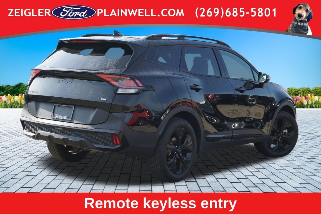 2025 Kia Sportage X-Line AWD Premium Pkg Panoramic Roof Rear Camera