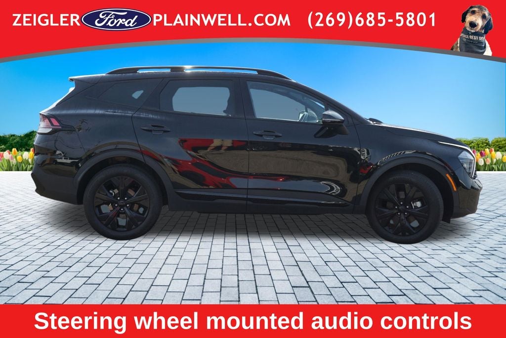 2025 Kia Sportage X-Line AWD Premium Pkg Panoramic Roof Rear Camera