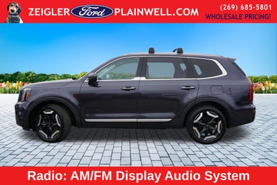 2025 Kia Telluride S V6 AWD Leather Power Moonroof Navigation Blis Blac