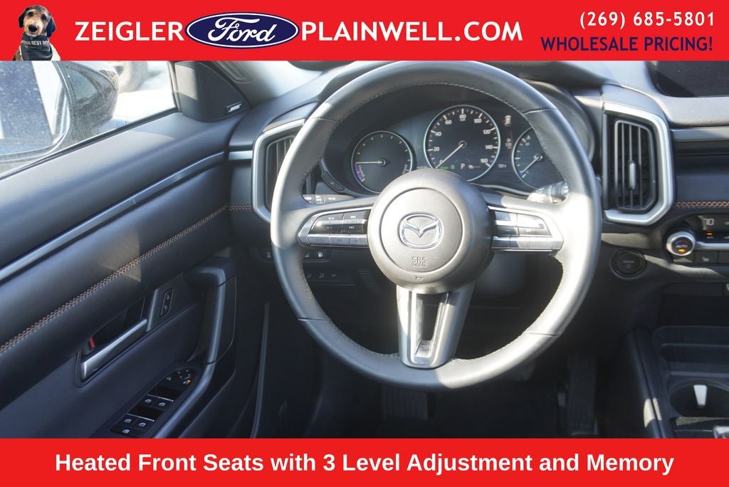 2025 Mazda Mazda CX-50 Hybrid Premium 4x4 Panoramic Moonroof Heated Leather Lane Departu