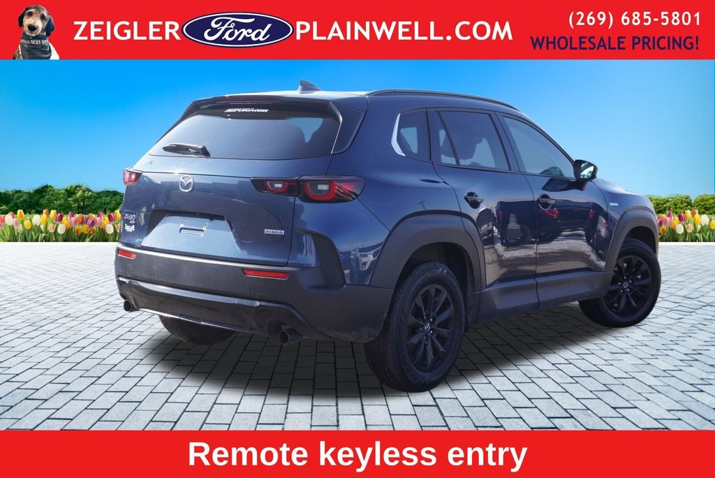 2025 Mazda Mazda CX-50 Hybrid Premium 4x4 Panoramic Moonroof Heated Leather Lane Departu