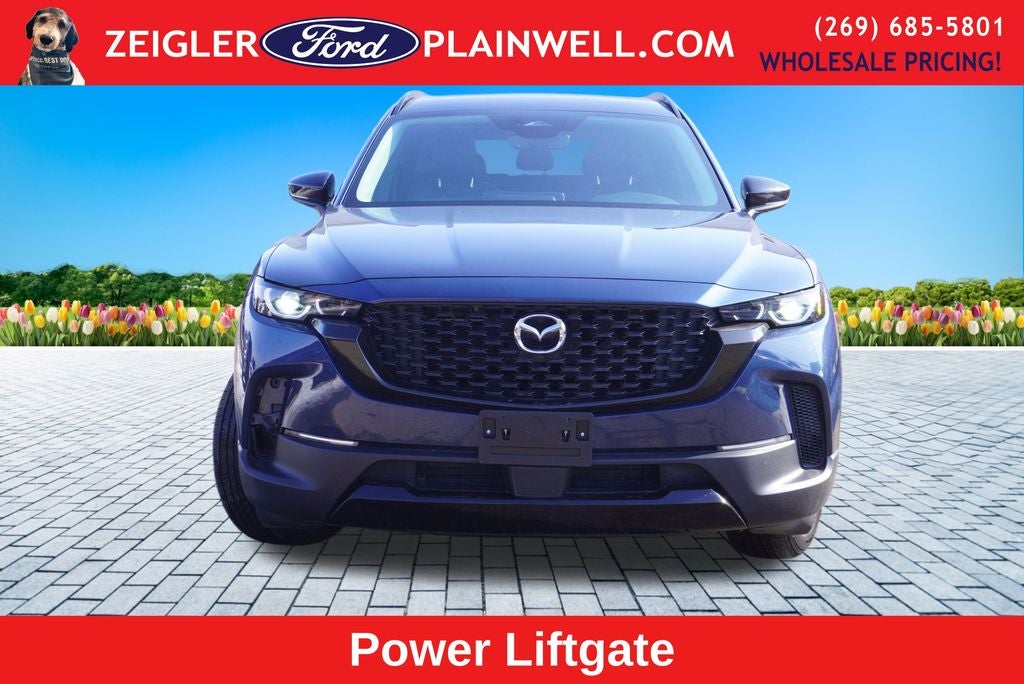 2025 Mazda Mazda CX-50 Hybrid Premium 4x4 Panoramic Moonroof Heated Leather Lane Departu