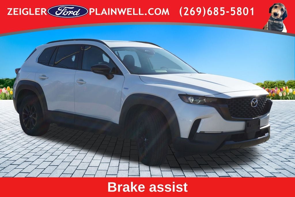 2025 Mazda Mazda CX-50 Hybrid Premium Hybrid AWD Nav Power Moonroof Heated Leather
