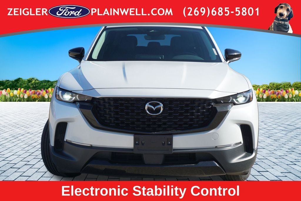2025 Mazda Mazda CX-50 Hybrid Premium Hybrid AWD Nav Power Moonroof Heated Leather