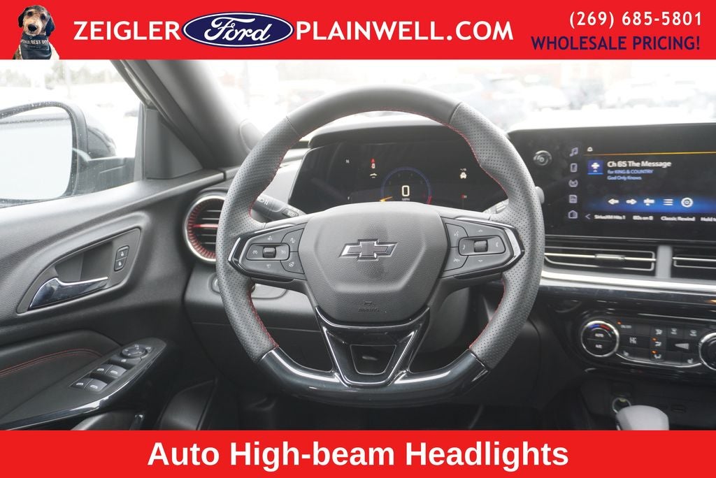 2025 Chevrolet Trax 2RS Combo Leather Power Moonroof Rear Camera
