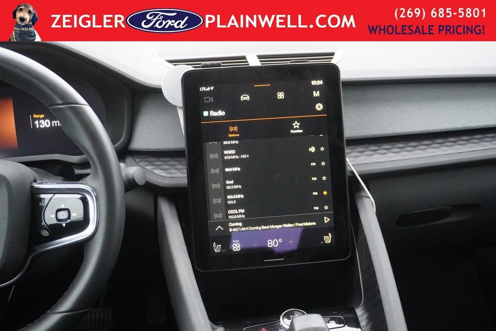 2022 Polestar 2 Long Range Single Motor Navigation Assistance Rear Camera Dual Power Heate