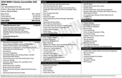 2025 BMW 4 Series 430i xDrive
