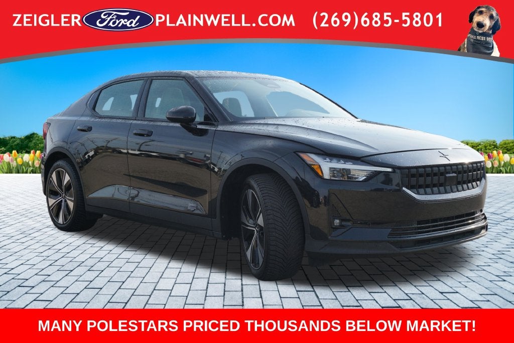 2023 Polestar 2 Long Range Dual Motor AWD Pilot Pk Plus 360 Camera Nav Pano Roof