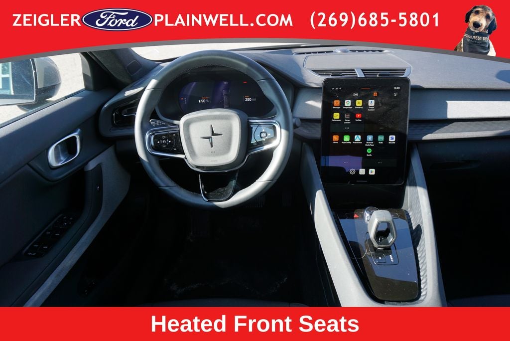2024 Polestar 2 Long Range Dual Motor AWD Pilot Pkg Heated Seats Navigation Rear Camera