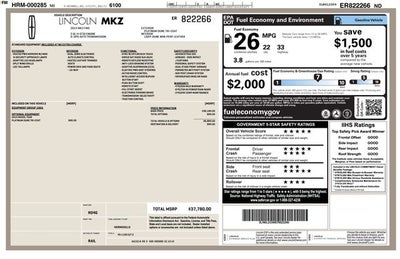 2014 Lincoln MKZ Base