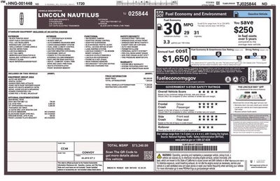 2026 Lincoln Nautilus Reserve