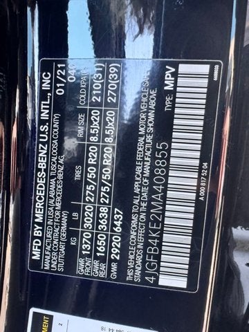 2021 Mercedes-Benz GLE GLE 350