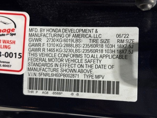 2023 Honda Odyssey EX-L