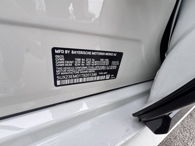 2026 BMW X7 xDrive40i