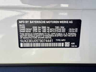 2026 BMW X5 xDrive40i