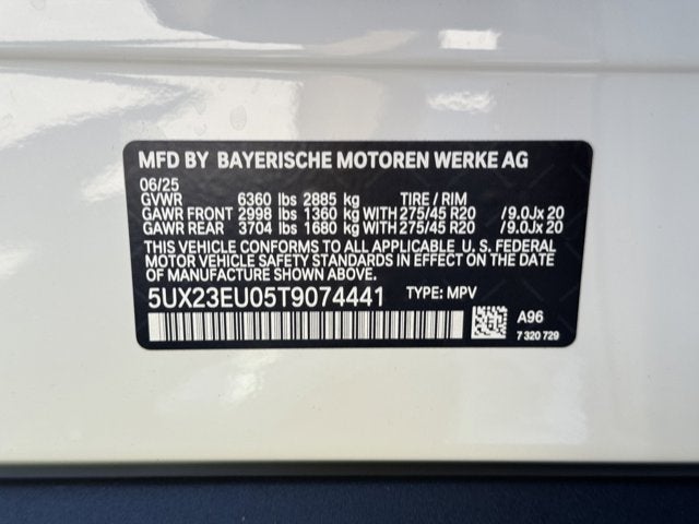 2026 BMW X5 xDrive40i