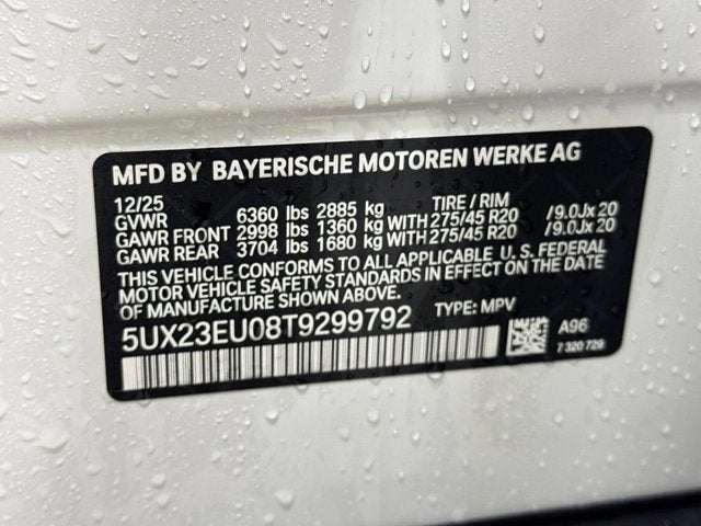 2026 BMW X5 xDrive40i