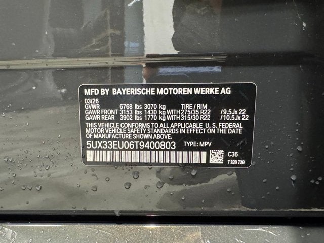 2026 BMW X5 M60i