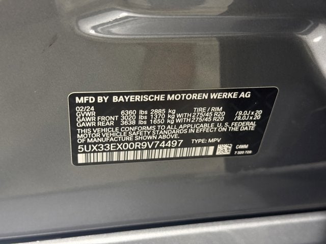 2024 BMW X6 xDrive40i