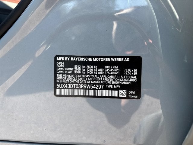2024 BMW X4 M40i