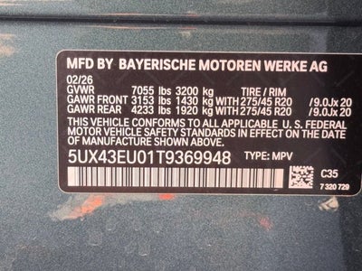 2026 BMW X5 xDrive50e