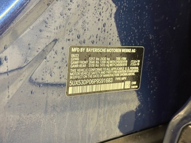 2023 BMW X3 xDrive30i