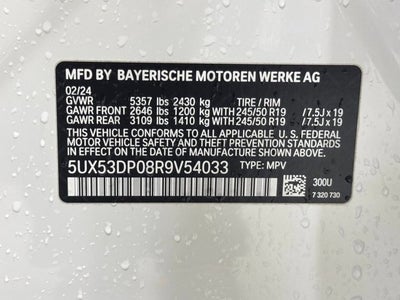 2024 BMW X3 xDrive30i