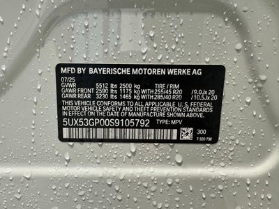 2025 BMW X3 30 xDrive