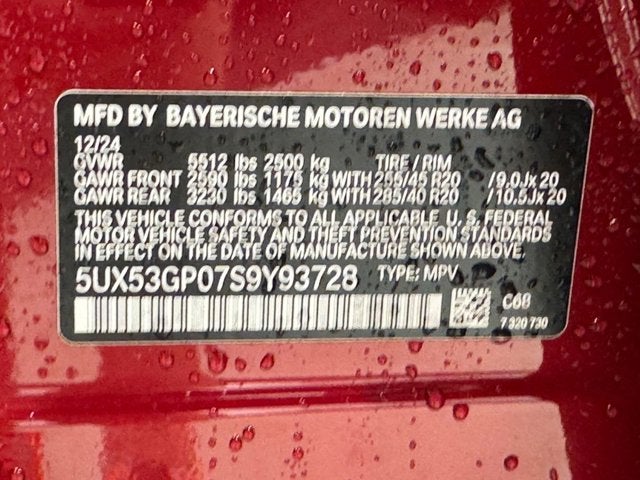 2025 BMW X3 30 xDrive